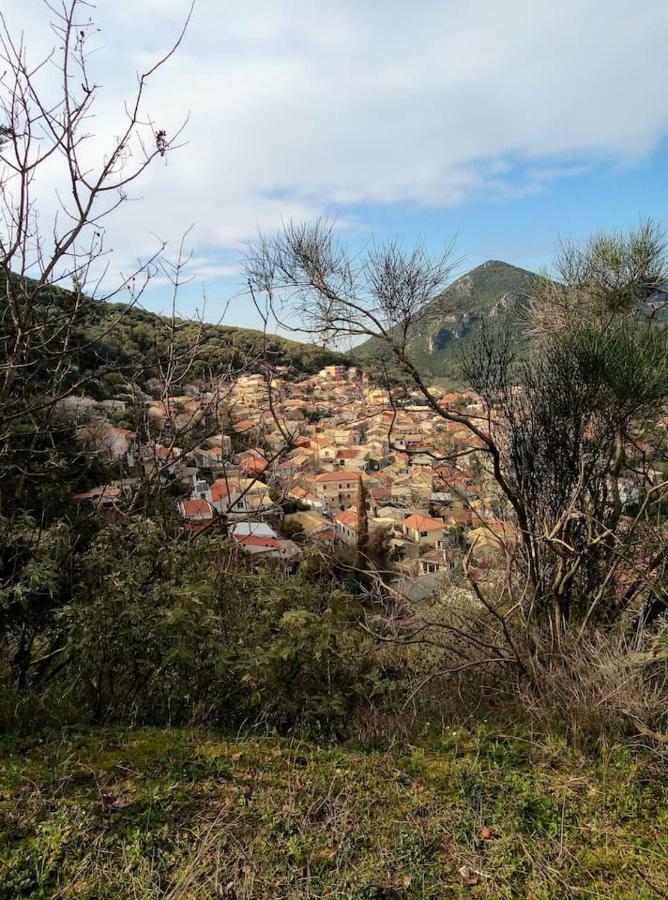 Villa Silvia Ágios Matthaíos Bagian luar foto